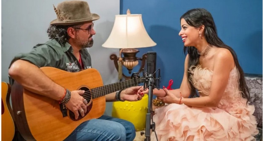 El cantautor Formoseño Pablo Ortiz le dio el “si” a la artista Paraguaya Lisbeth